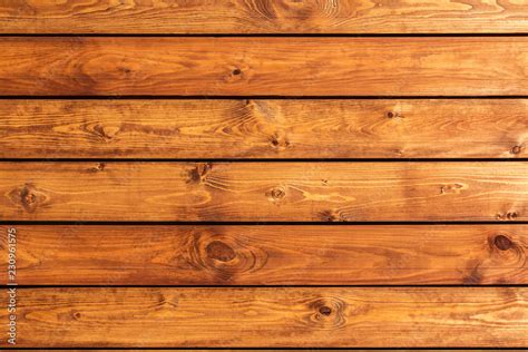 Old horizontal rustic wood background, wooden surface with copy space. Wood board background ...