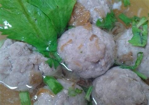 Resep Pentol (bakso) Sapi oleh Bubun.NSA - Cookpad