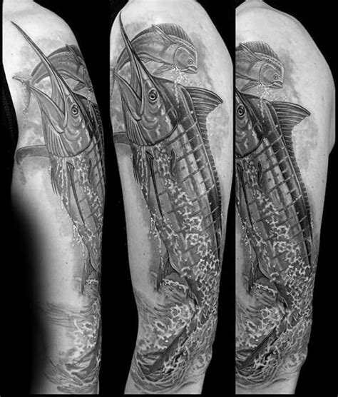 60 Marlin Tattoo Designs for Men