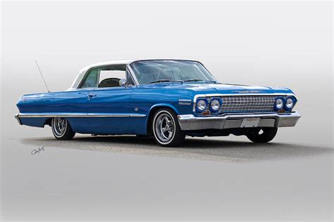 1964 Chevrolet Impala 'Custom Low Rider' Photograph by Dave Koontz - Pixels