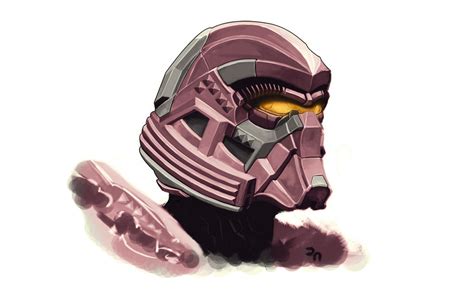 Halo Helmet Concept PGE by PennNorris on DeviantArt