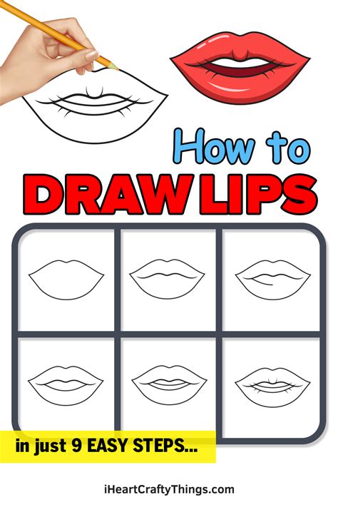 How To Draw A Realistic Lips