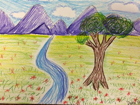 Mrs. Wille's Art Room: Step-by-step Landscape Drawings