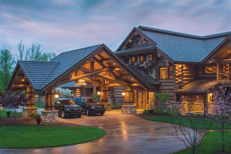 Discover western lodge log home designs from Pioneer log homes. Be inspired to create your own ...