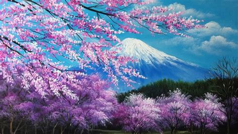 Pin by nelsonharris on art lessons | Cherry blossom painting, Cherry blossom art, Watercolor ...