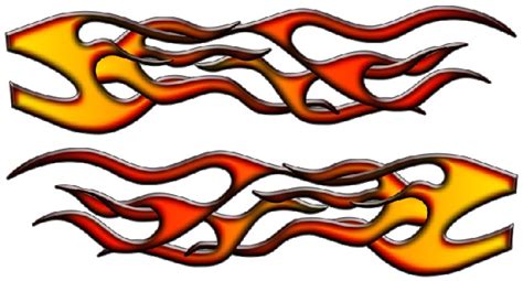 Flames Decal - ClipArt Best