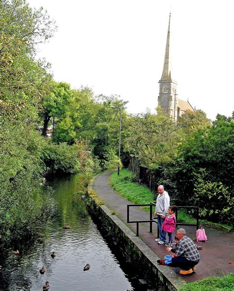 Pontardawe Canal Walk © John Davies Swansea, Bus Station, Wales, Canal, Explore, History ...