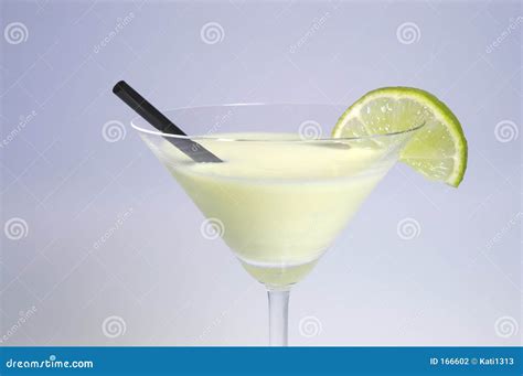 Cocktail with Slice of Lime Stock Photo - Image of drink, green: 166602