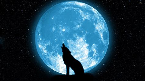 Wolf Howling at the Red Moon Wallpaper (62+ pictures) - WallpaperSet