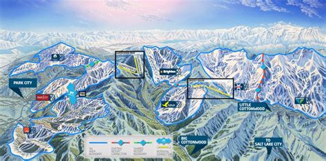 Brighton Ski Resort Map