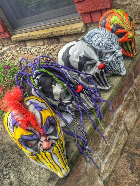 Mushroomhead ICP Tour Masks \××/ ￦ | Haunted house inspiration, Music art, Icp tour