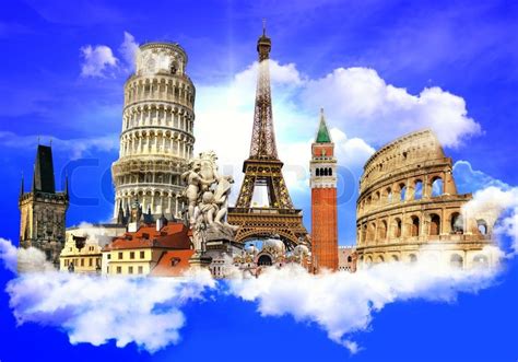 European landmarks | Stock image | Colourbox