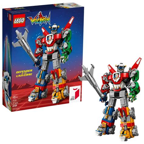 LEGO Ideas Voltron 21311 Building Kit (2321 Pieces), Frustration-Free ...