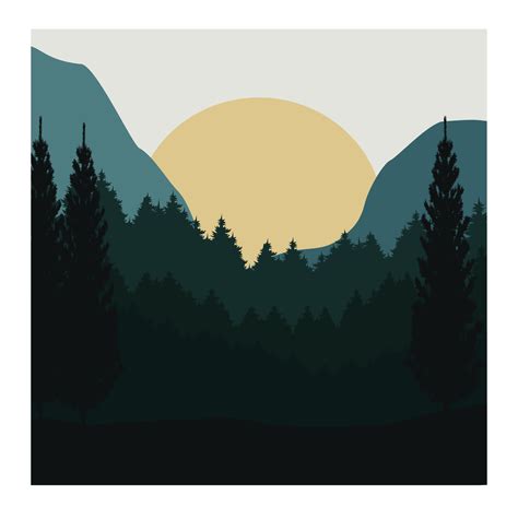 natural forest background 8893862 Vector Art at Vecteezy