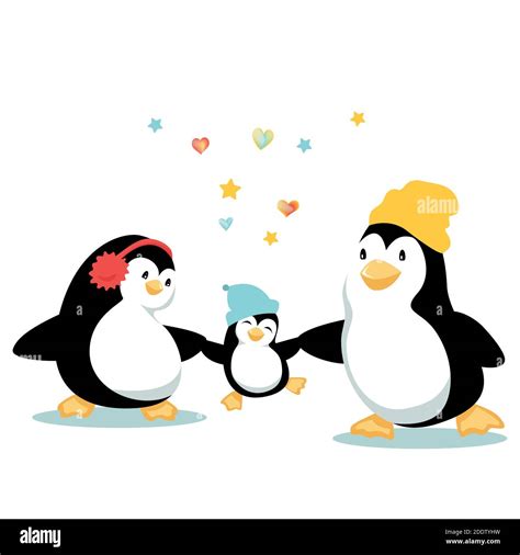 Top 192+ Penguin family cartoon - Tariquerahman.net