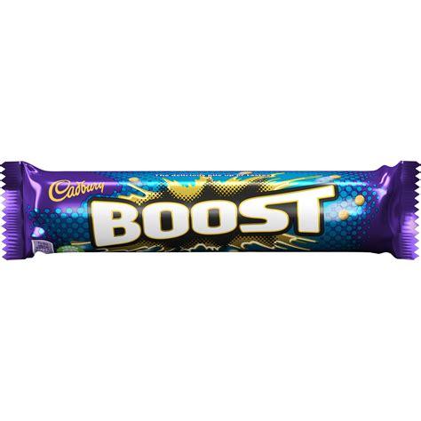 Cadbury Boost Standard 48.5g Wrapper Front UK-IE.jpg 2018-07 - Planet Vending