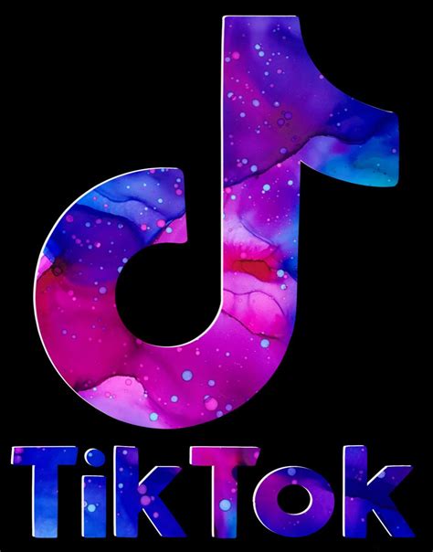 Tik Tok Logo made live on Tik Tok | Wallpaper iphone neon, Cute galaxy ...