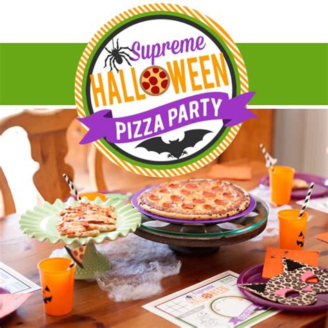 Halloween Pizza Party!