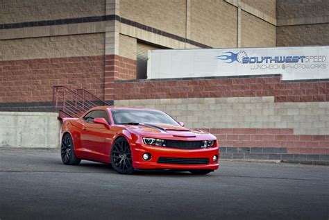 wallpaper chevrolet, camaro ss, red HD : Widescreen : High Definition : Fullscreen