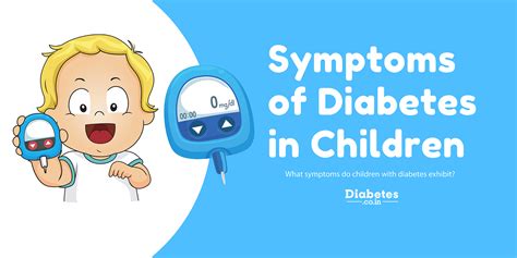 What are the Symptoms of Diabetes in Children?