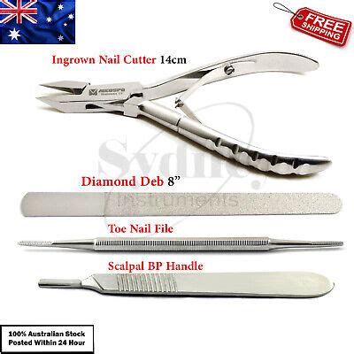 Podiatry Toenail Surgery Kit Instruments Manicure Pedicure Nails Care Tools | eBay