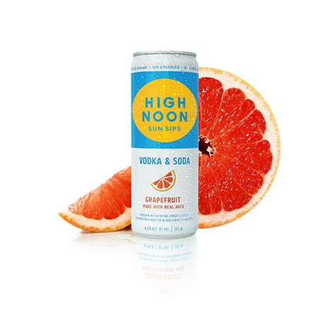 High Noon Grapefruit Vodka Can 4 x 355ml | GABA