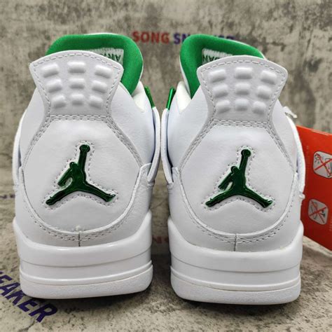 Air Jordan 4 Retro Metallic Green - SongSneaker