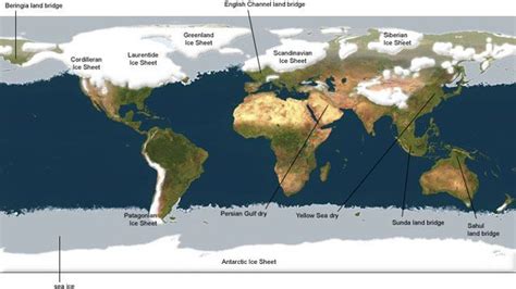 The Climate during Ice Age | Historical maps : the last Ice Age : Planetary Visions Limited ...