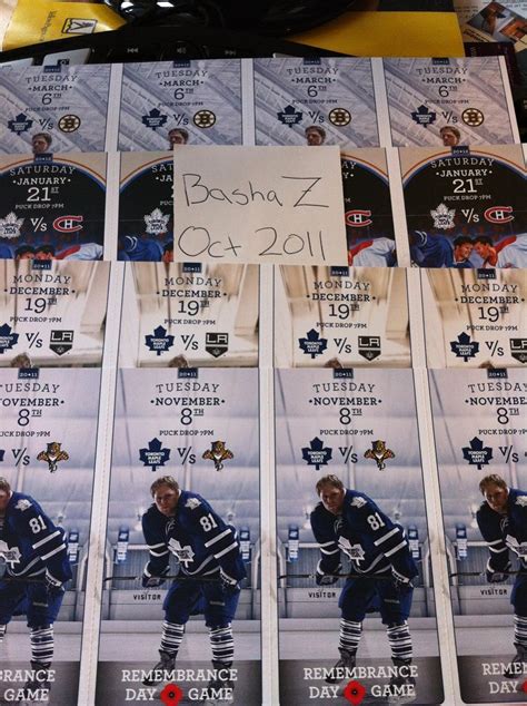 Fs: Toronto maple leafs tickets - MY350Z.COM - Nissan 350Z and 370Z ...