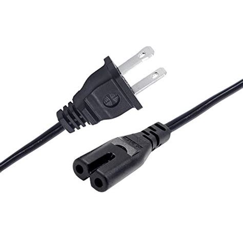 UL Listed 8ft 2 Prong Power Cord Replacement for Sony Playstation 5 PS5 PS2 PS3 PS4 Slim Edition ...