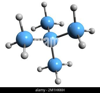 Chemical formula, skeletal formula and 3D ball-and-stick model of lignocaine (lidocaine), a ...