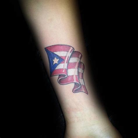 50 Puerto Rican Flag Tattoo Ideas For Men - Puerto Rico Designs