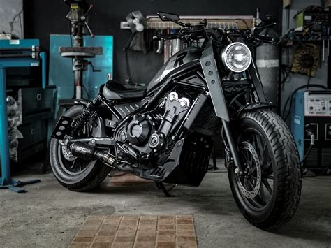 “Mad Bob” Honda Rebel 500 Bobber by Tokwa Party Garage – BikeBound