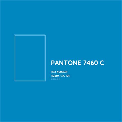 About PANTONE 7460 C Color - Color codes, similar colors and paints - colorxs.com