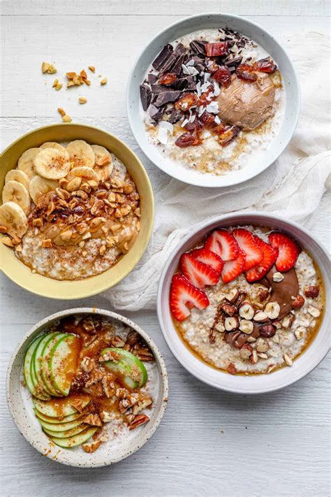 Overnight Steel Cut Oats {Topping Ideas} | FeelGoodFoodie