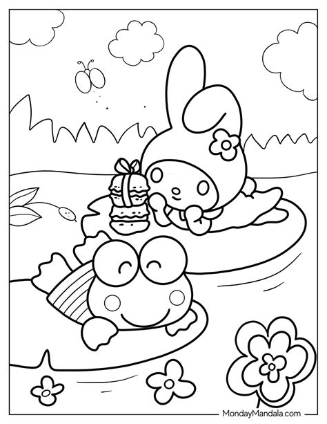 20 Keroppi Coloring Pages (Free PDF Printables)