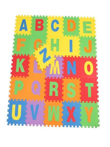 Educational Alphabet Eva Foam Floor Mat for Kids (26 Pieces) | Shop Today. Get it Tomorrow ...