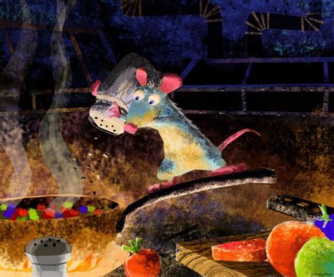 Classic - 100+ Concept Art and Sketches made for Pixar's Ratatouille