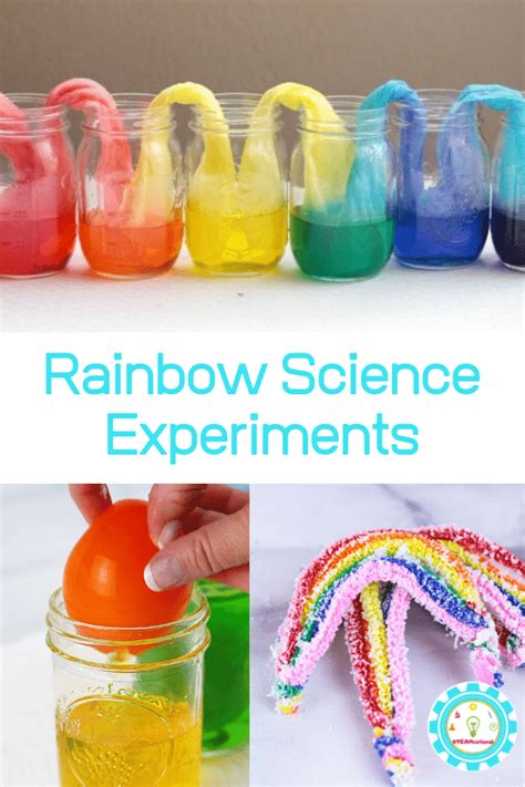 25 Rainbow Science Experiments with Bright and Beautiful Colors ...