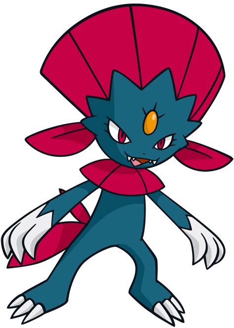 Weavile official artwork gallery | Pokémon Database