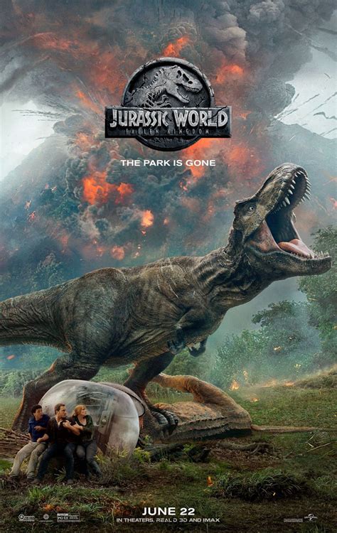 Jurassic World Fallen Kingdom Movie Poster |Teaser Trailer