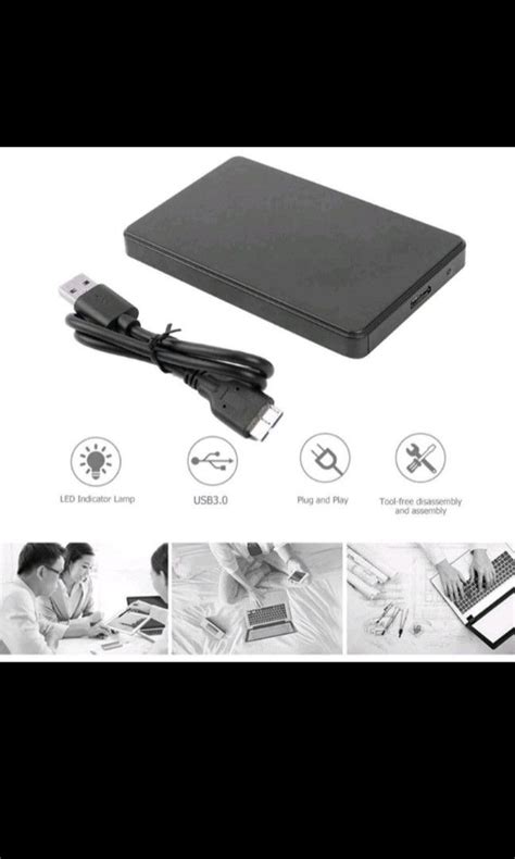 USB 3.0 SATA HDD SSD External Enclosure, Computers & Tech, Parts & Accessories, Hard Disks ...