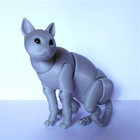 3D Printed Cat BJD by leykina.ea | Pinshape