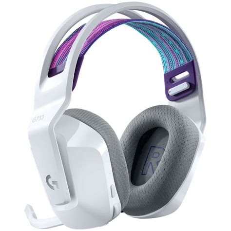 Buy Logitech G733 Lightspeed Wireless RGB Gaming Headset White [981-000886] | PC Case Gear Australia