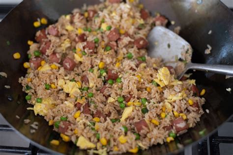 Quick Spam Fried Rice - Beyond Kimchee