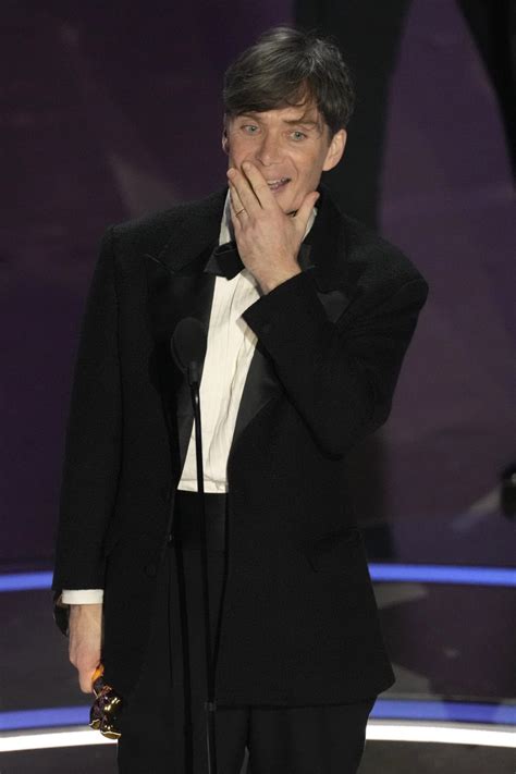 Cillian Murphy wins his first best actor Oscar for role in ‘Oppenheimer ...