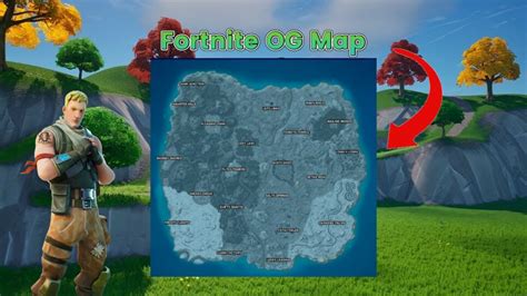 Fortnite Chapter 4 Season 5 map: All confirmed OG drop spots | esports.gg