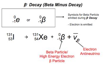 Beta Decay Symbol