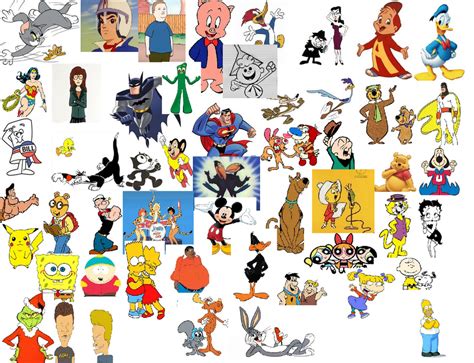 top 50 animated characters by mcdonaldsduck on DeviantArt