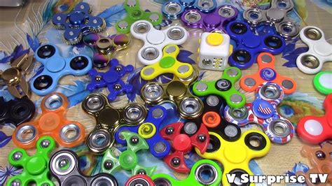 All my Fidget Spinner Collection (worth Over 200 Euros) V Surprise TV ...